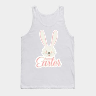 Cute Bunny Ears Happy Easter Egg Hunt Abstract For Girl Tank Top